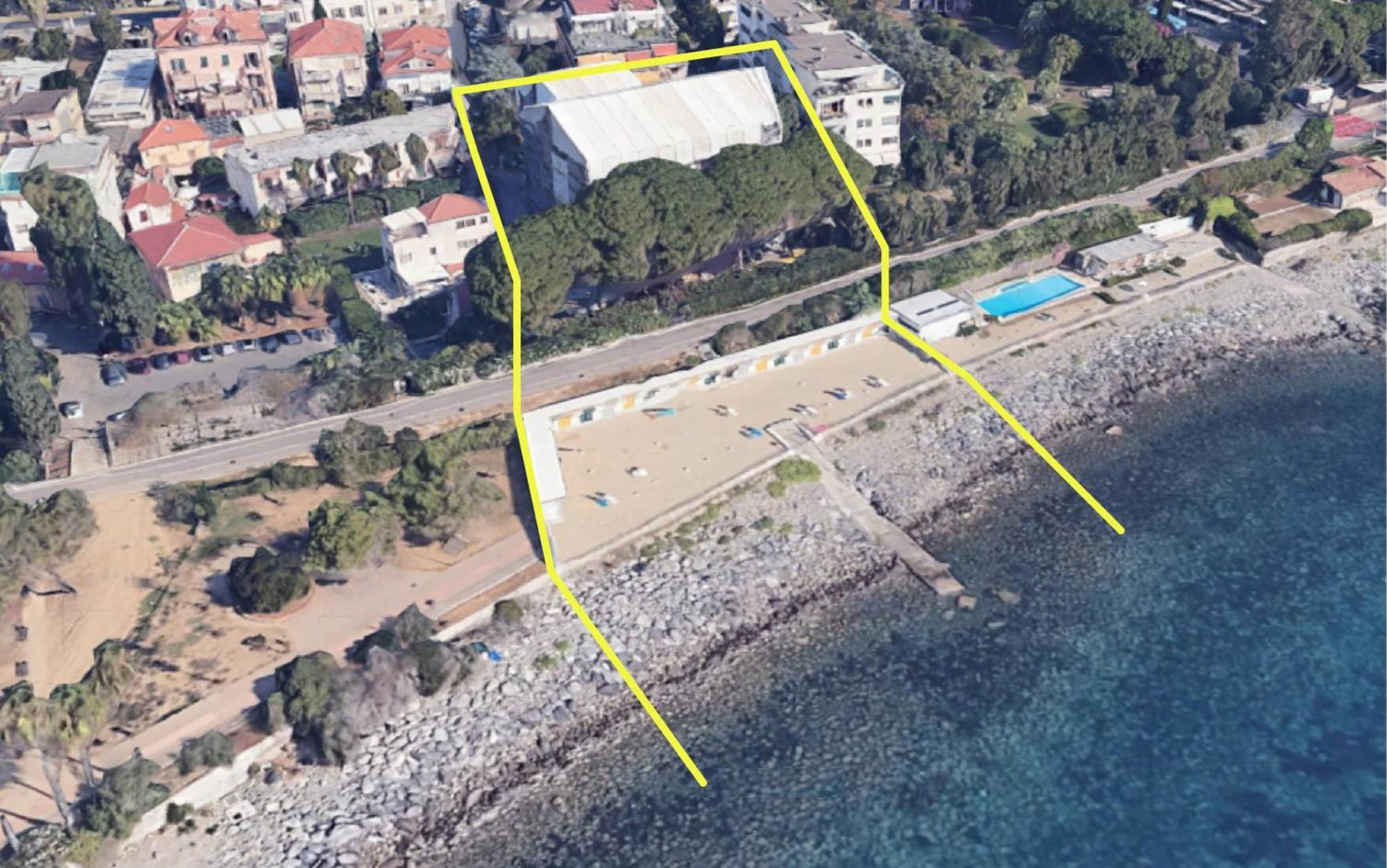 Tirrenia Beach House - Sea Front With Private Beach Sanremo Eksteriør bilde